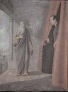 Ivan Grohar Srecanje zupnika Erzena z Abrahamom oil painting reproduction